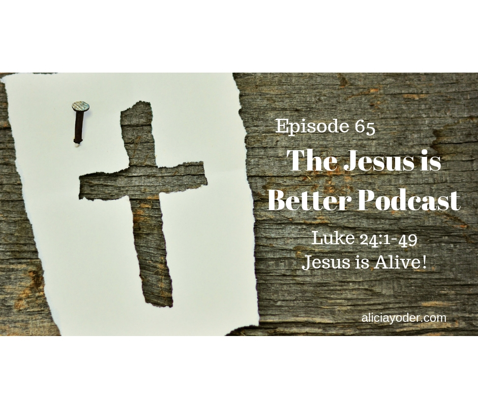 Episode 65: Luke 24:1-49 Jesus Is Alive! | Considering The Lilies